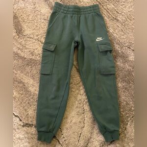 Nike Green Cargo Joggers Size Small